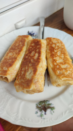 Блин на тарелке